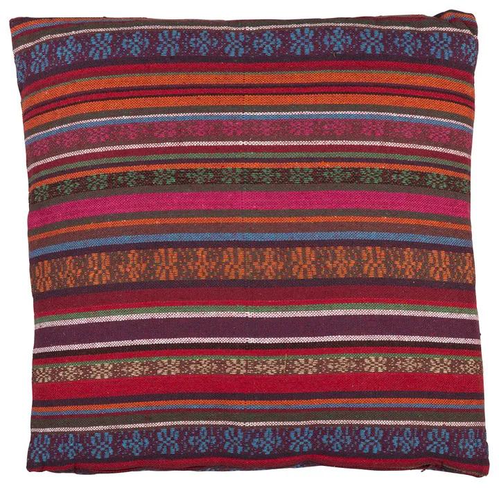 Kussen Mexican - rood/paars - 45x45 cm