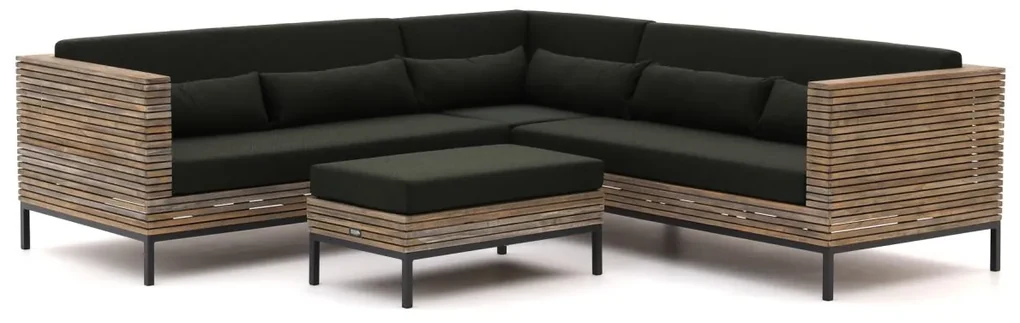 ROUGH-D hoek loungeset 4-delig