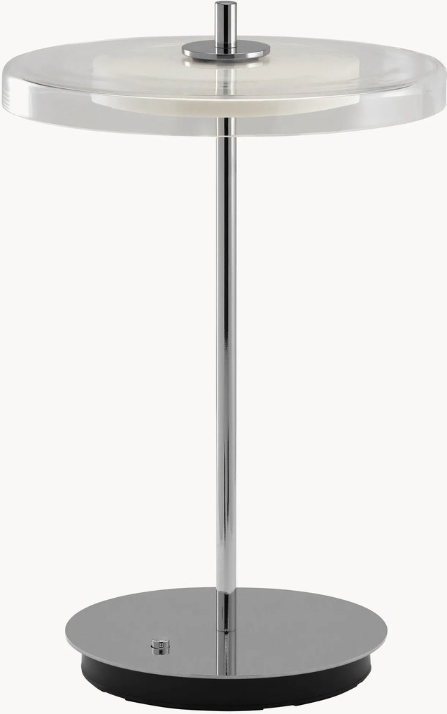 Kleine draagbare LED tafellamp Asteria Move, dimbaar