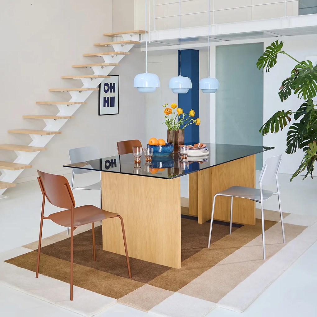 Hanglamp van gekleurd metaalØ21,4 cm, Kinoko