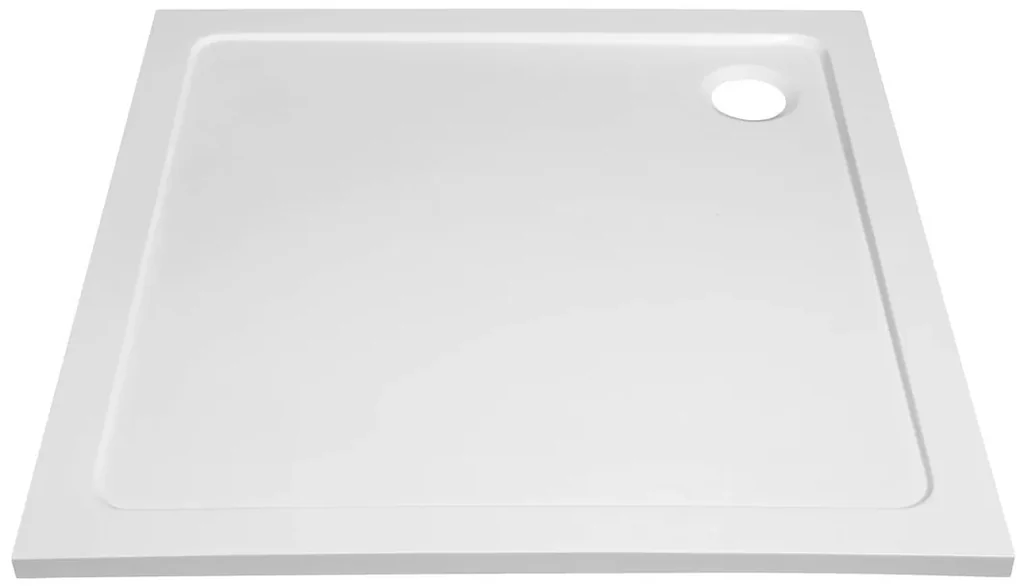 Aqualine Tecmi vierkante douchebak 80x80cm wit