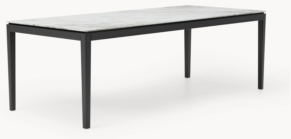 Eettafel Jackson in marmerlook, verschillende formaten