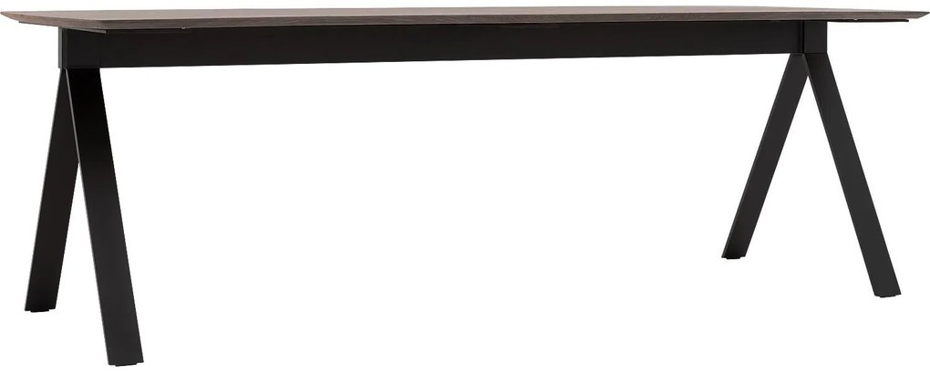 Goossens Excellent Eettafel Uniek, Semi rechthoekig 240 x 100 cm