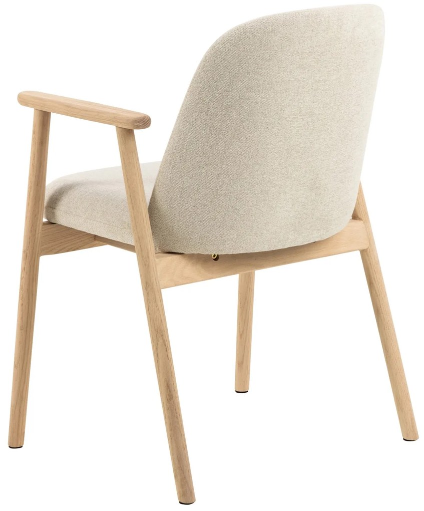 RODERIC Beige (Apia 453)/geolied - HOUTEN STOEL VOOR WOONKAMER, EETKAMER, KEUKEN RETRO
