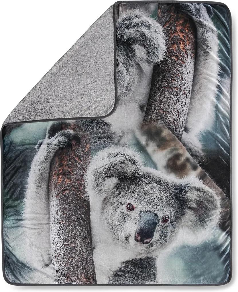 Plaid Koala - 2492 - grijs
