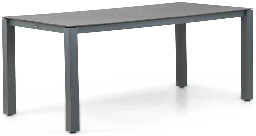 Tuinset 4 personen 180 cm Aluminium Grijs Lifestyle Garden Furniture Timo/Yoko