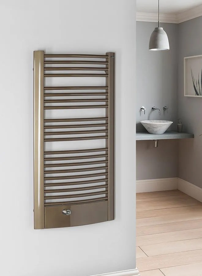 Sapho Egeus handdoekradiator brons 59.5x115cm 669W