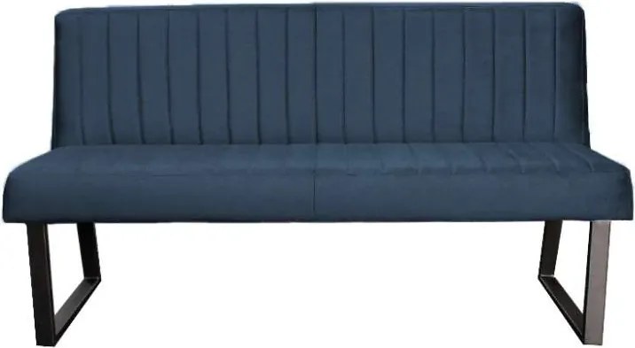 Eetkamerbank - Hengelo -  stof Element blauw 13 - 140 cm