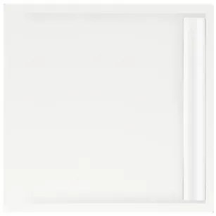 Xenz Easy Tray douchevloer - 90x90x5cm - acryl - zonder gootcover - wit 6944-01