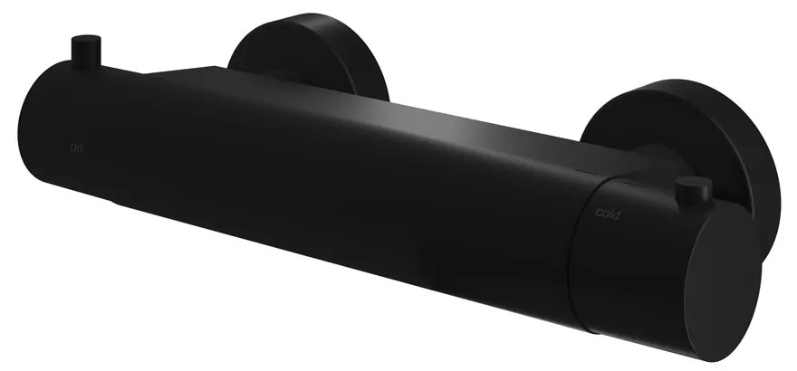 Hotbath Cobber thermostatische douchekraan gepolijst zwart PVD