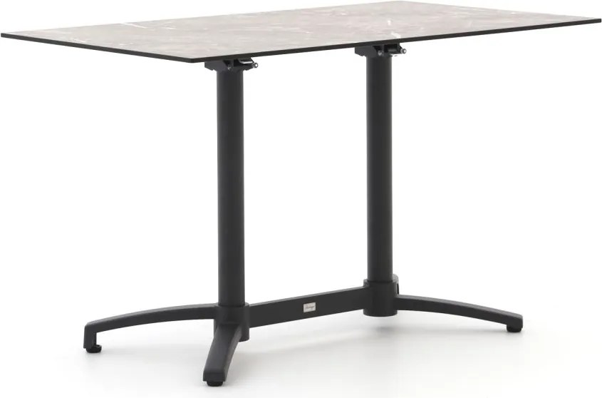+ 10% kassakorting | Inklapbare tafel Bellagio  | Vierkant  | Tuintafel Kunststof | 120x70cm | 4 personen | Kees Smit Tuinmeubelen