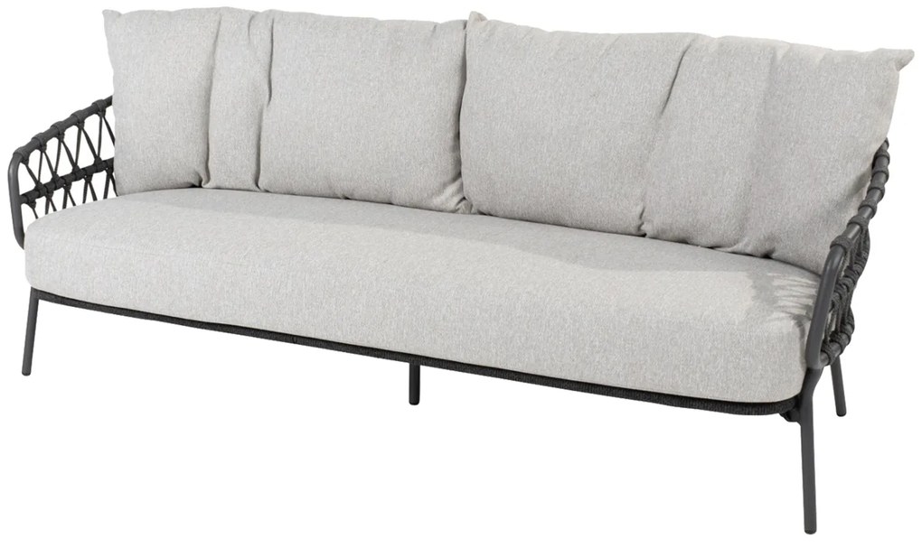 4 Seasons Calpi stoel-bank loungeset met Pablo koffietafels - 5-delig