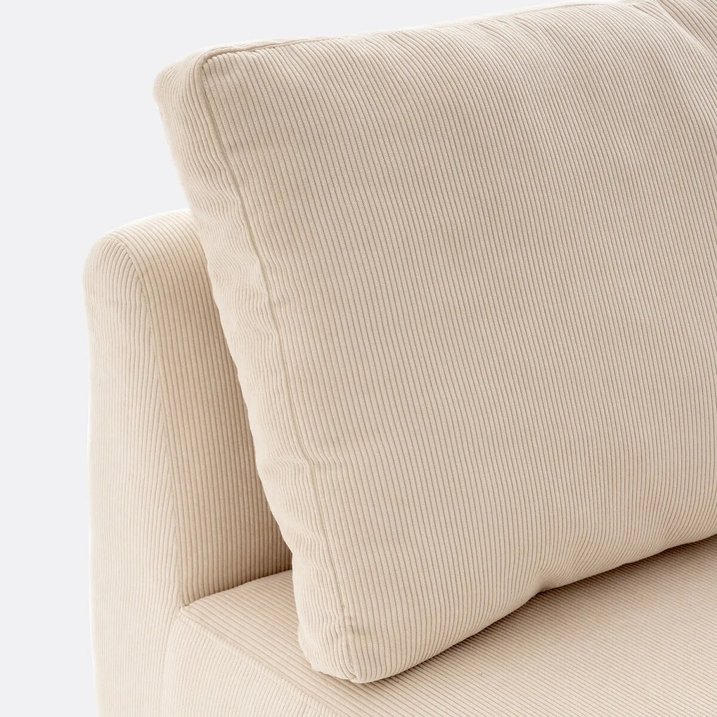 Modulaire bank geribd fluweel, Monica