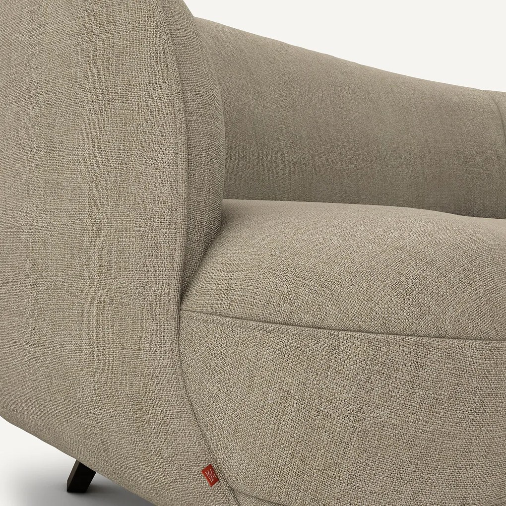 3-zits bank in chambray linnen, Rosebury, ontwerp Emmanuel Gallina