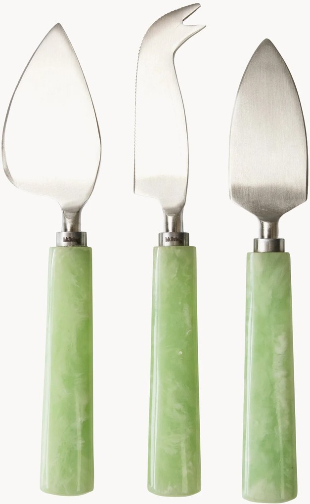 Kaasmessen Muriel van edelstaal, 3-delig