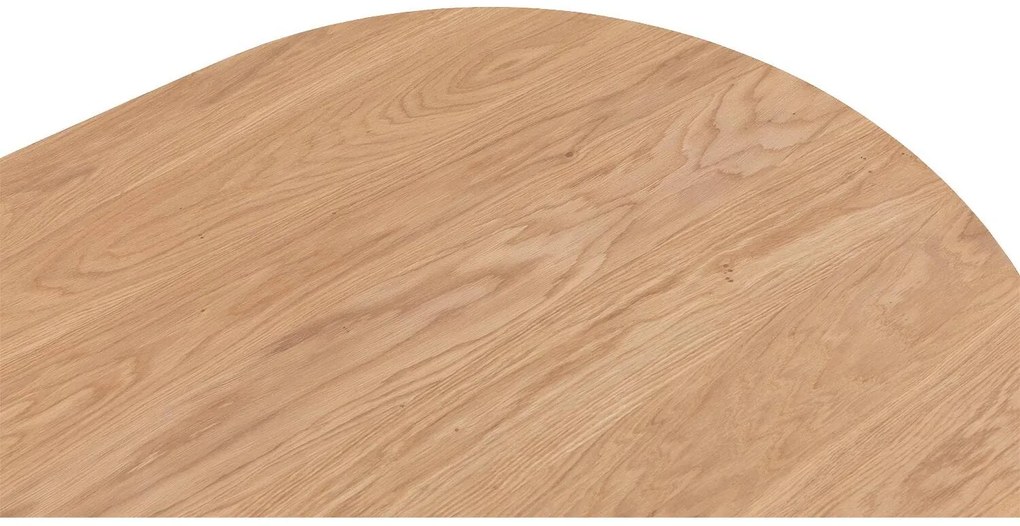 Goossens Excellent Eettafel Uniek, Semi rond 260 x 100 cm