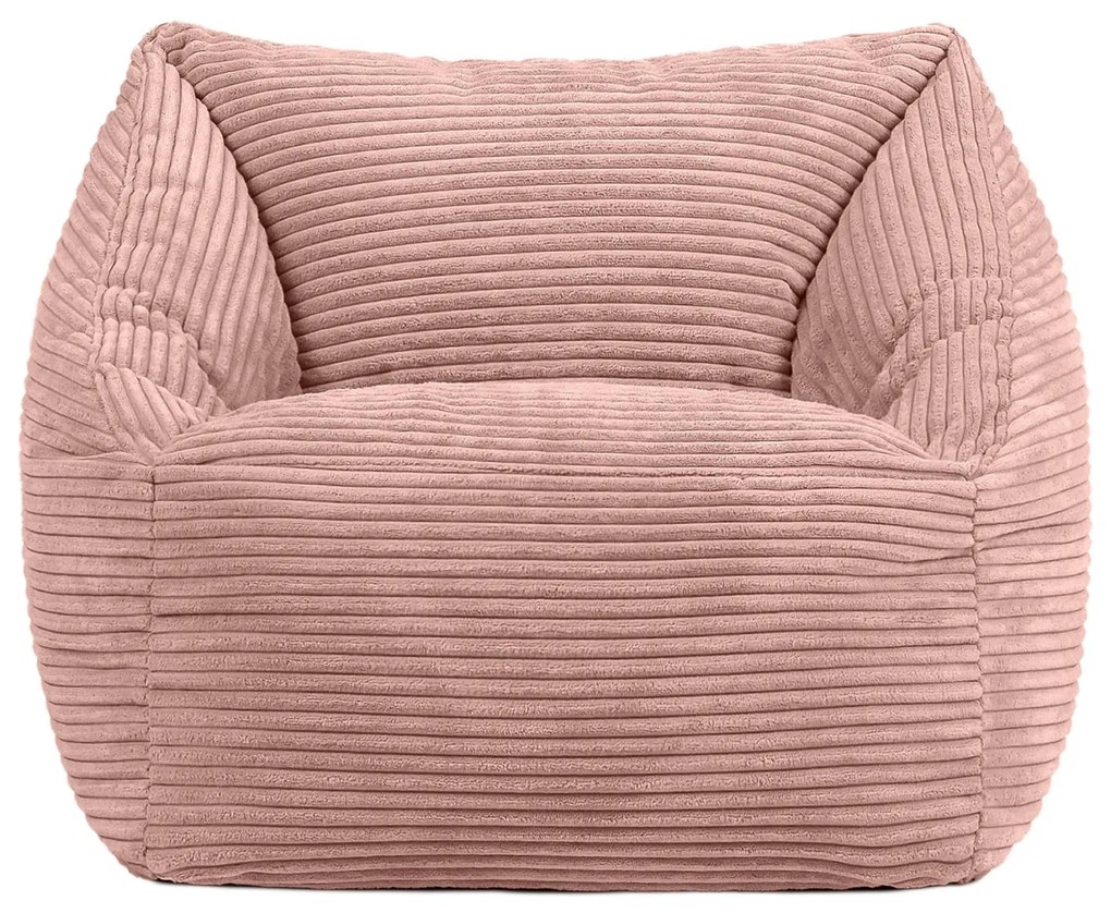 Morgan Corduroy Kinder Zitzakstoel - Roze