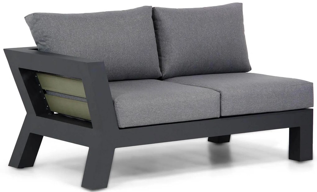 Hoek loungeset  Aluminium Grijs 5 personen Santika Furniture Santika Yovita