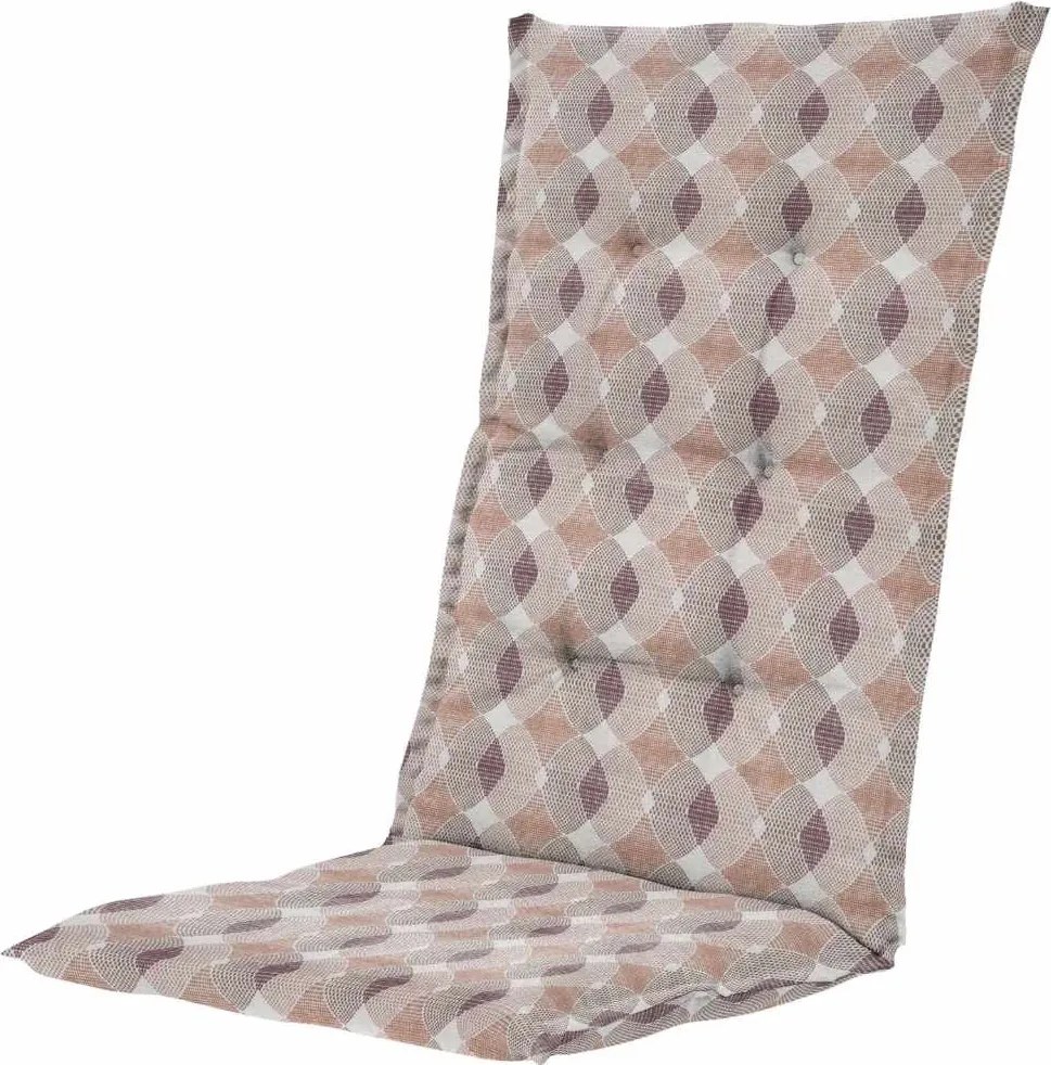 Madison Kussen hoge rug 123x50 cm Rae mocca