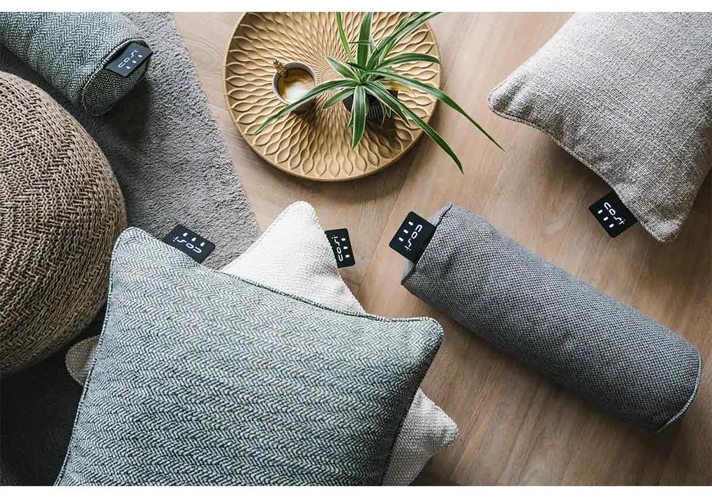 Cosipillow Bolster Comfort warmtekussen grey - 45x15cm