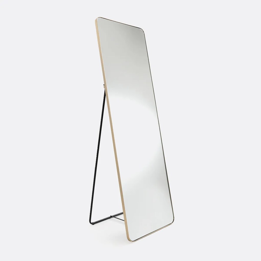Staande spiegel, ijzer, breedte 50 x hoogte 150 cm, IODUS