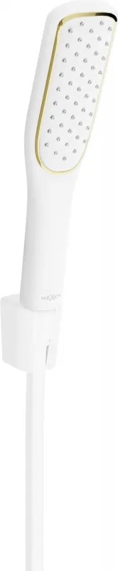 Mexen R-49 puntdouche set, wit/goud - 785495052-25