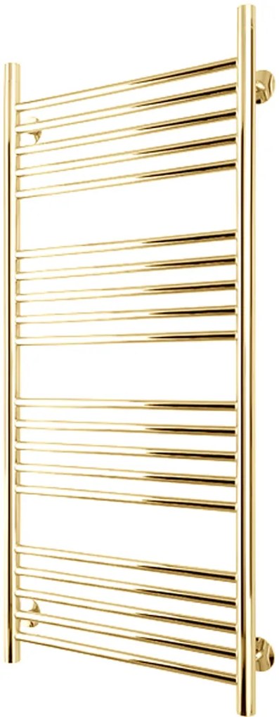 TVS Design Plus handdoekradiator goud gepolijst 286W 116x53cm