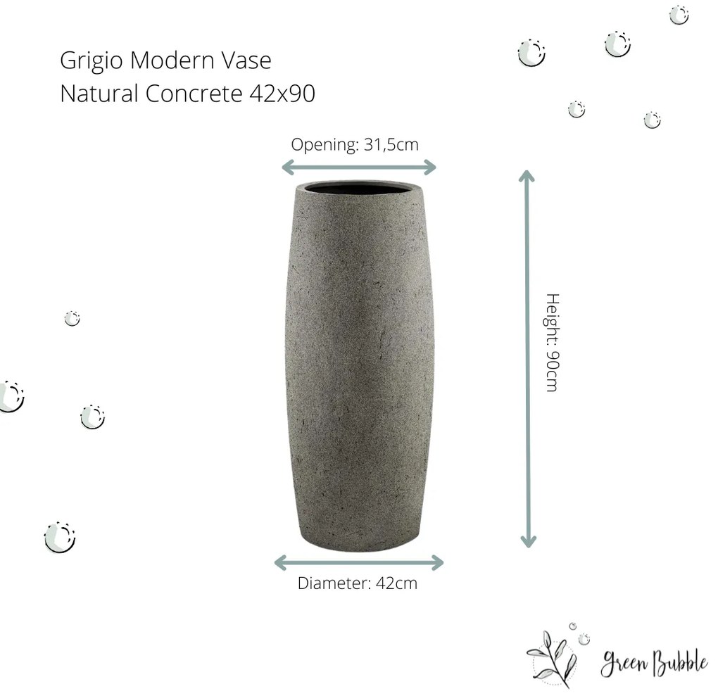 Vaas Grigio Modern Naturel Concrete