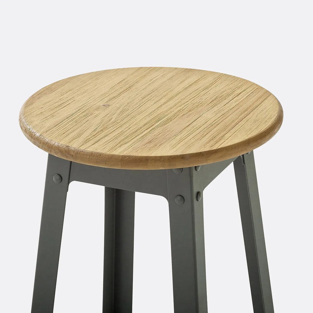 Kruk, industriële stijl, hoogte. 75 cm, Hiba