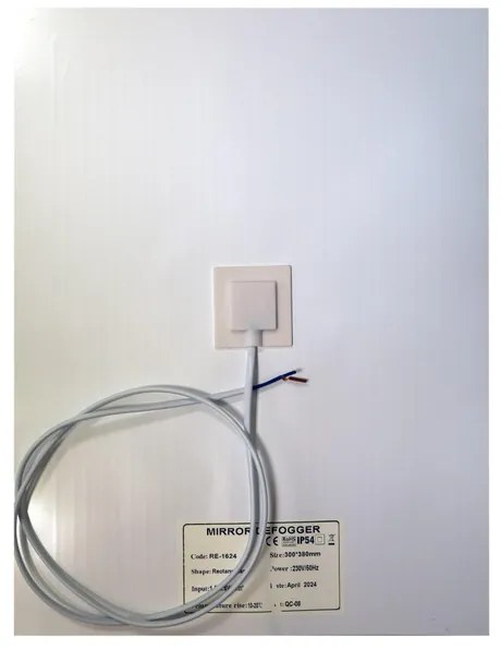 Saniclass Spiegelverwarming 30x38cm SW238255