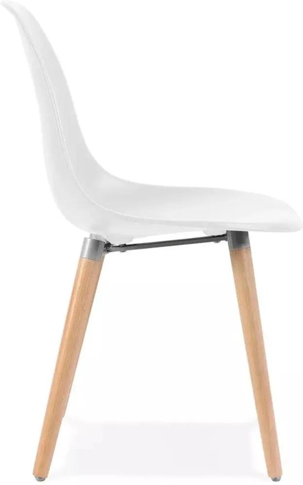 Scandinavische design stoel 'GLORIA' wit