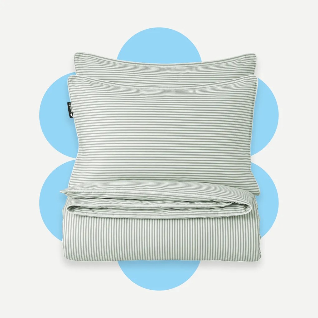 Cloudpillo Striped Bedding Set