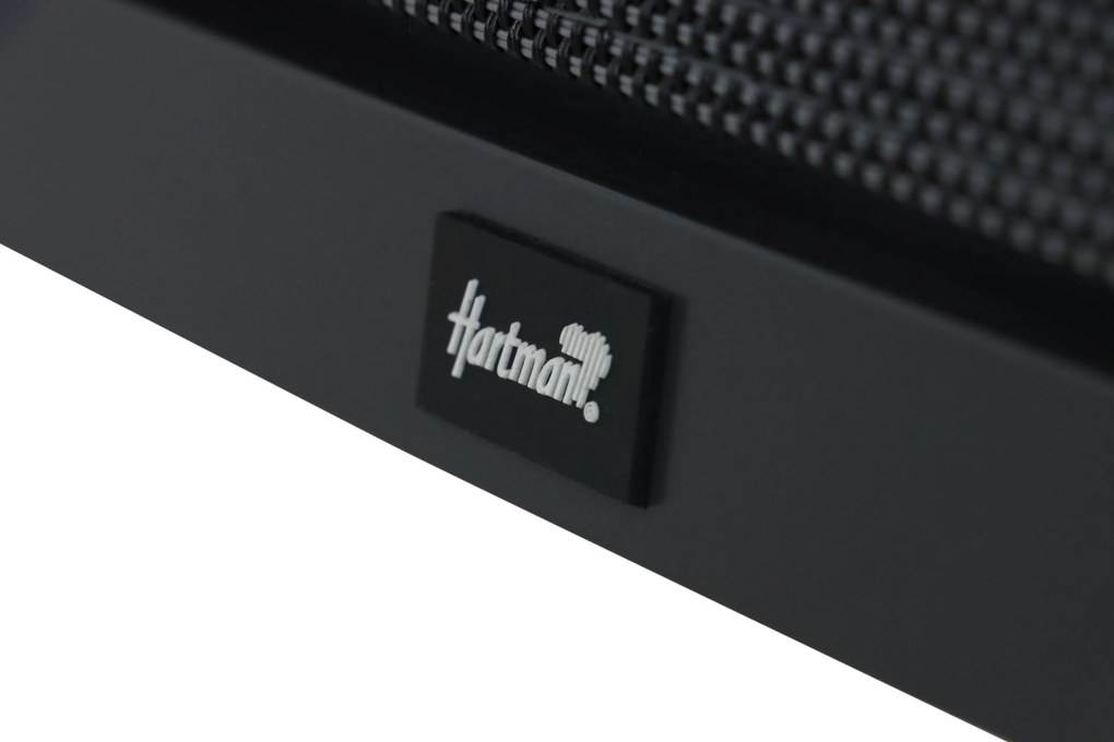 Tuinset 4 personen 90 cm Aluminium/textileen Grijs Hartman Sitges/Mateo