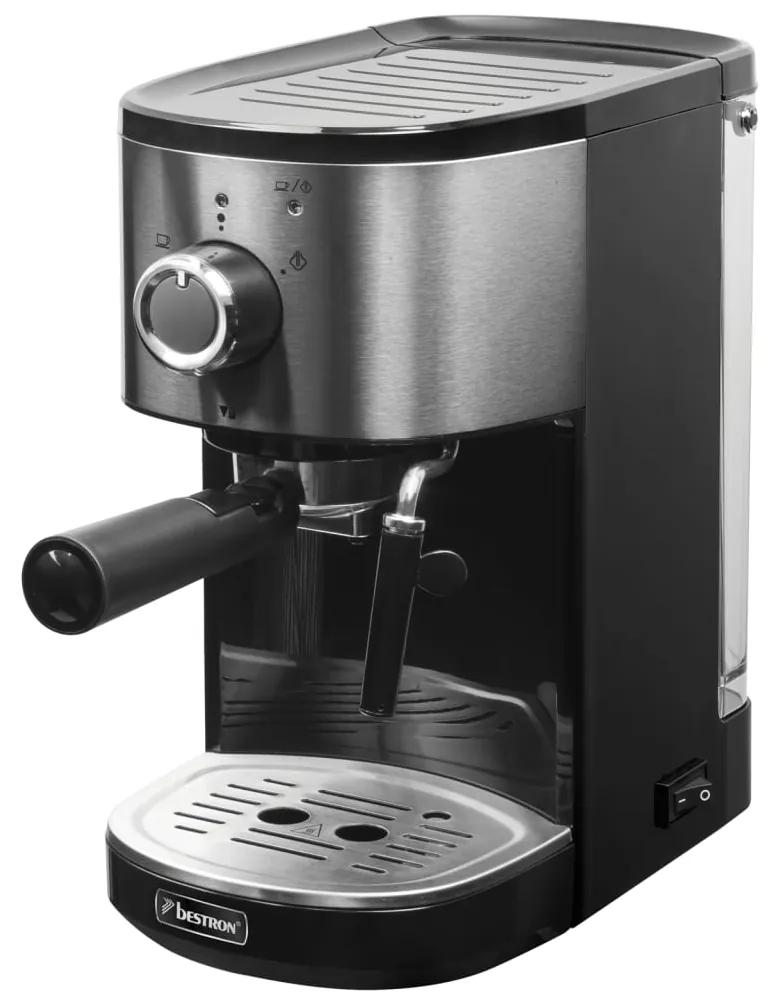 Bestron Espressoapparaat AES800STE 1450 W 1,25 L roestvrij staal