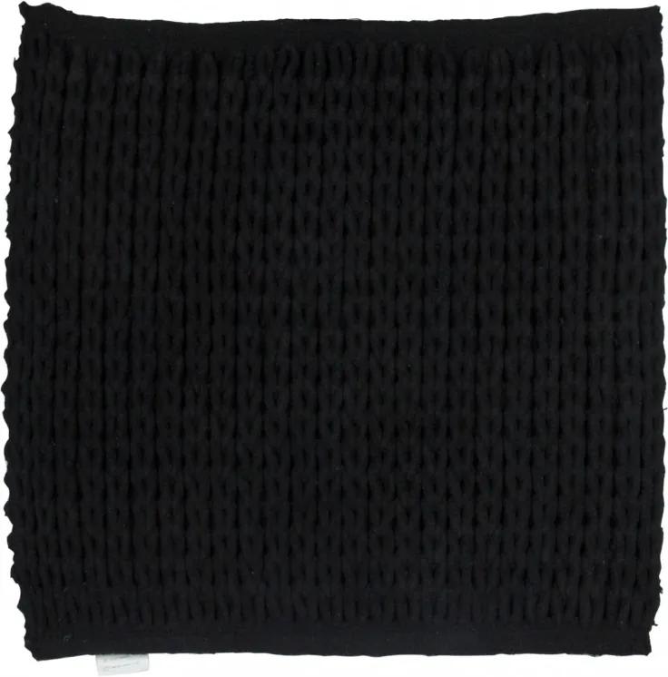 Manus badmat 60x60cm, zwart