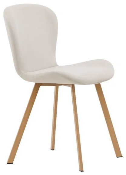 Jörn Eetkamerstoel Margareta - Beige - Linnen - Jörn