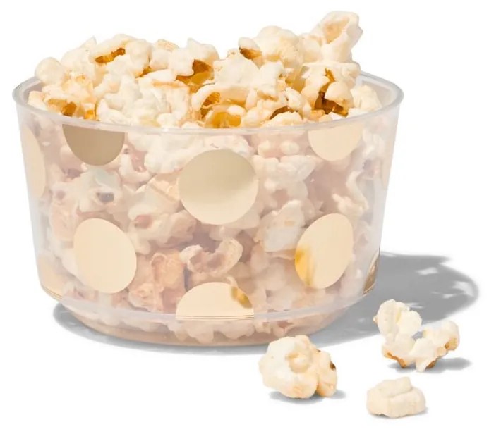 HEMA Herbruikbare Bakjes Ø11cm Gouden Stippen - 4 Stuks
