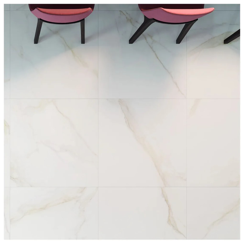 Vloertegel 120x120 Cm Marmerlook Cifre Diamond Gold Mat