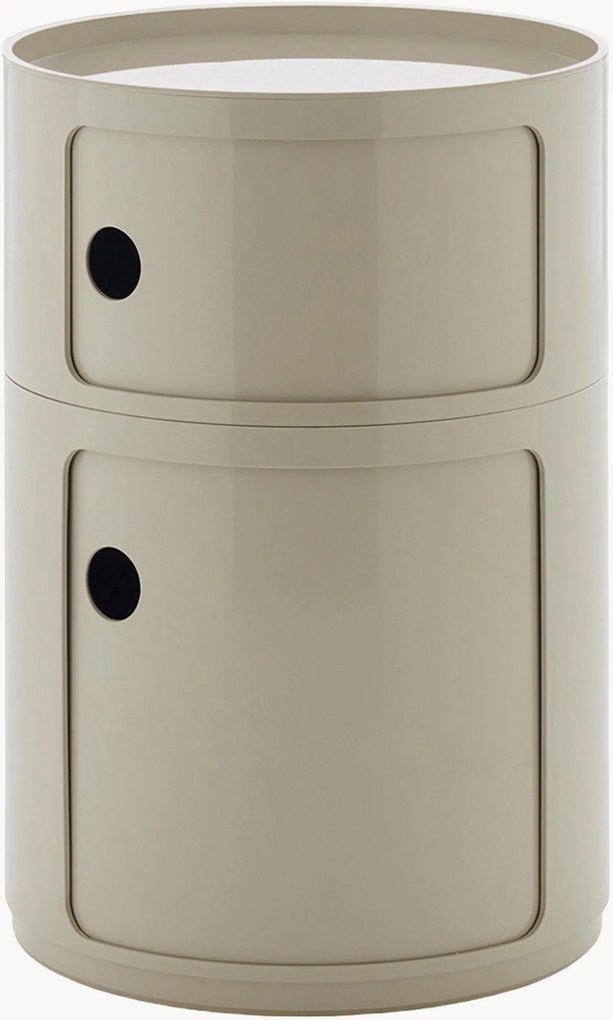Design container Componibili, 2 modules, H 62 cm