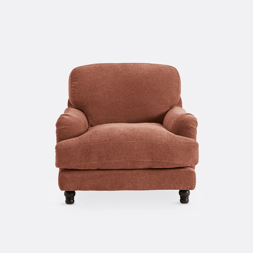 Chiné fauteuil in polyester, NOON