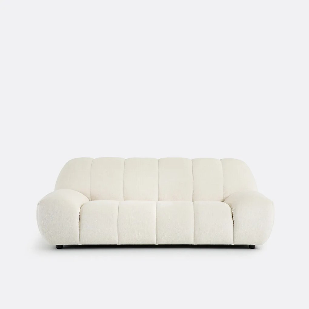 3-zits bank van dik fluweel Nuria