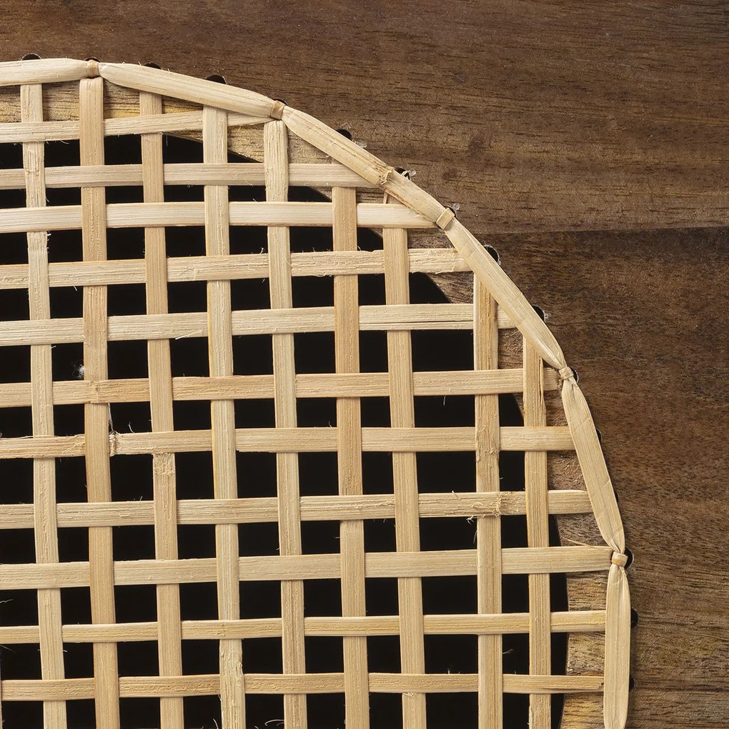 Kave Home Geraldine Bruin Houten Nachtkastje - 45x32x62cm.