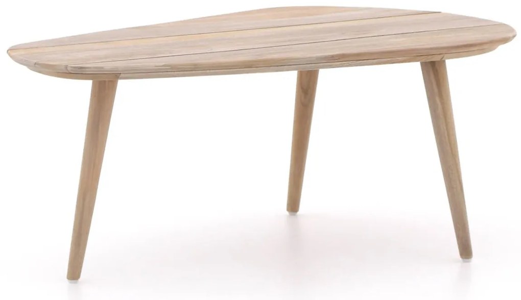 Loungetafel ROUGH | Driehoek  | Tuintafel Teakhout | 66x116cm | Kees Smit Tuinmeubelen
