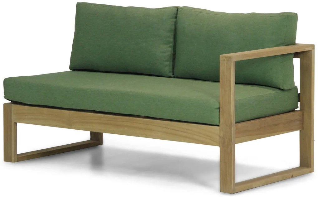 Hoek loungeset  Teak Old teak greywash 5 personen Garden Collections Newbury