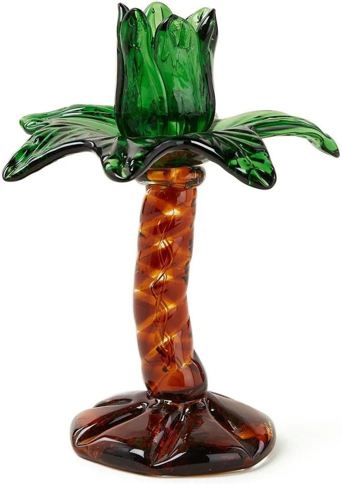 &Klevering Palm Tree waxinelichthouder 15 cm