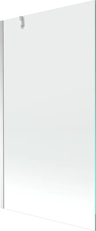 Mexen Next badwand 1-delig 90 x 150 cm, transparant, chroom - 895-090-000-00-00-01