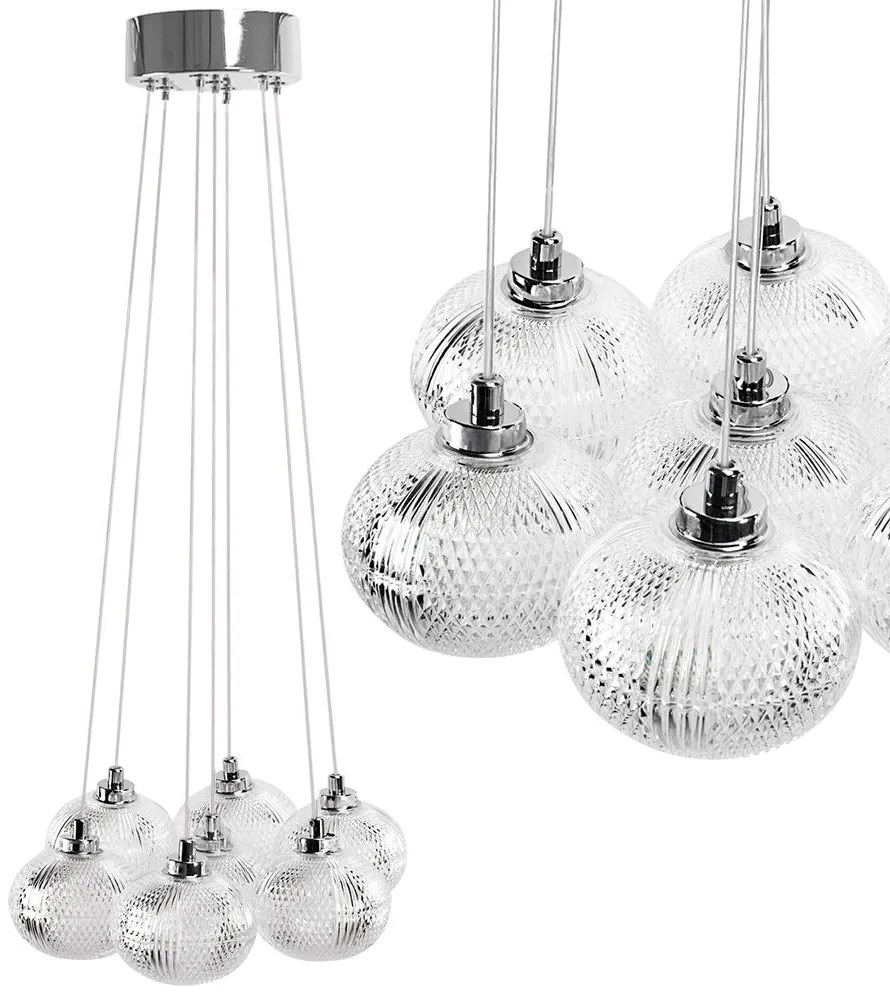 Hanglamp MS021-7CP Chrome