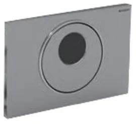 Geberit Sigma 10 WC stuursysteem electronisch automatisch touchfree netvoeding 24.6x16.4cm met infrarood voor UP300/320 12cm inbouwreservoir RVS geborsteld/gepolijst/geborsteld 115.890.SN.5