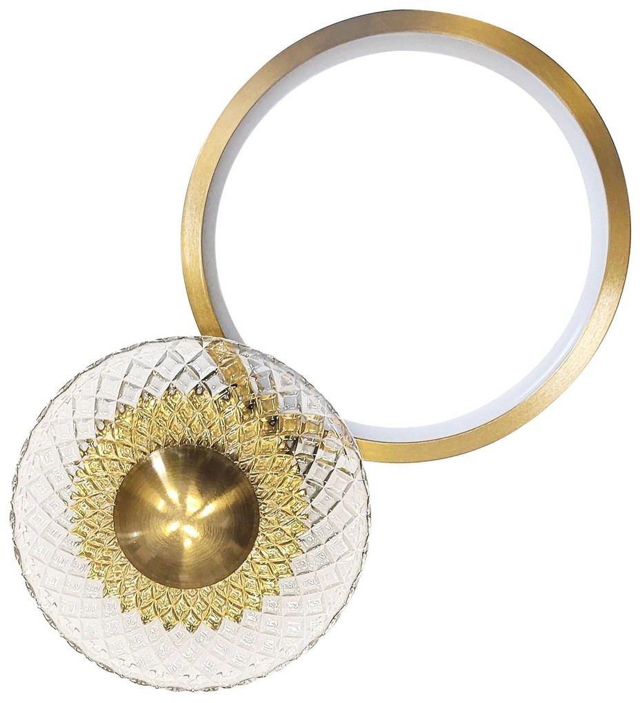 WANDLAMP LED LHJ071-W Brush Gold