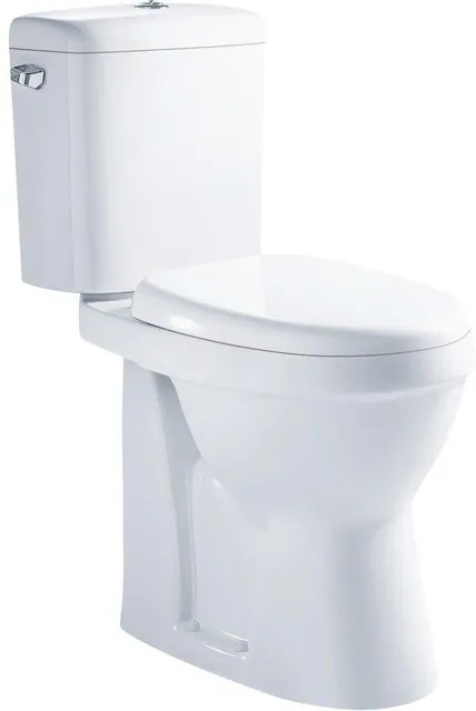 GO by Van Marcke XJoy Staand Toilet - spoelrandloos - verhoogd - PK - wc zitting - soft close - porselein wit 20002297